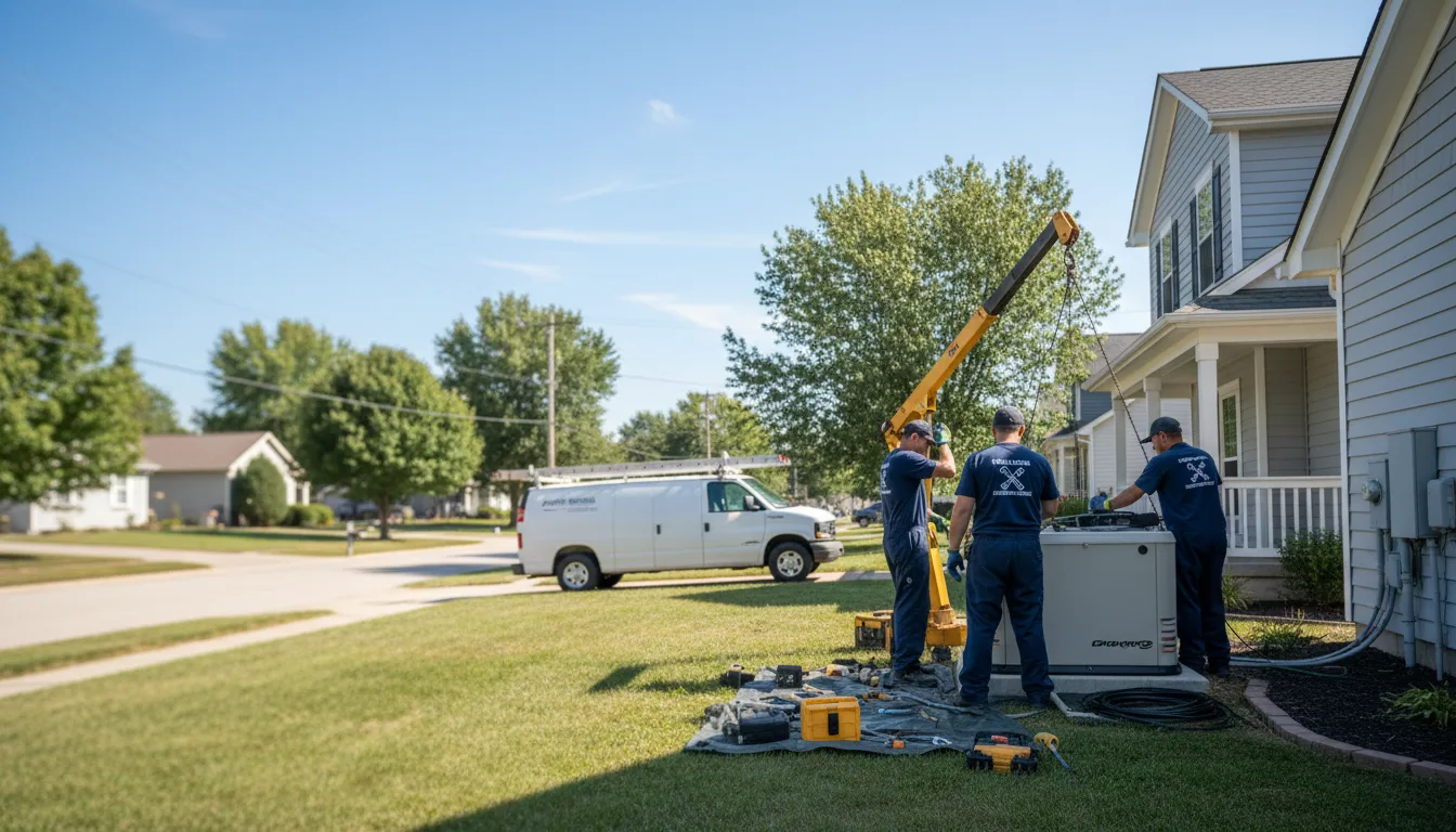 Generator Installation in Wampum, PA near me